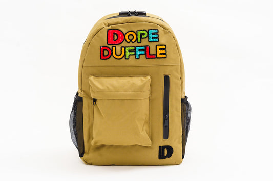 Dope Duffle Chenille Patch Logo Backpack