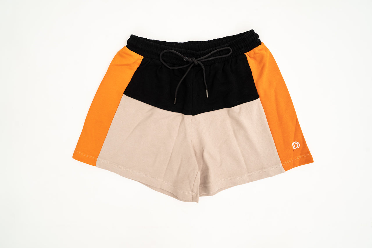 Dope Duffle Ladies crop top hoodie shorts set