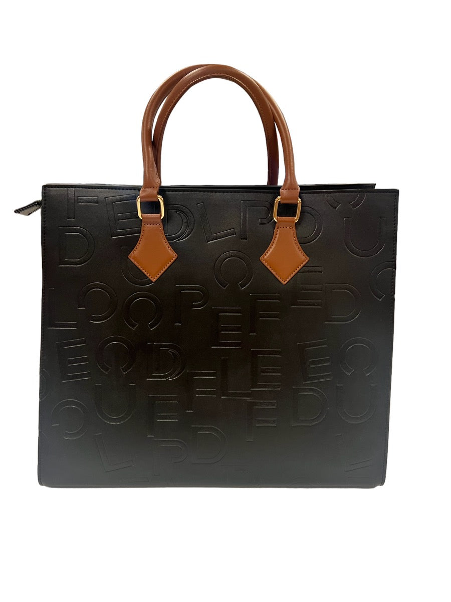 Dope Duffle “Ana V“ Monogram Tote HandBag