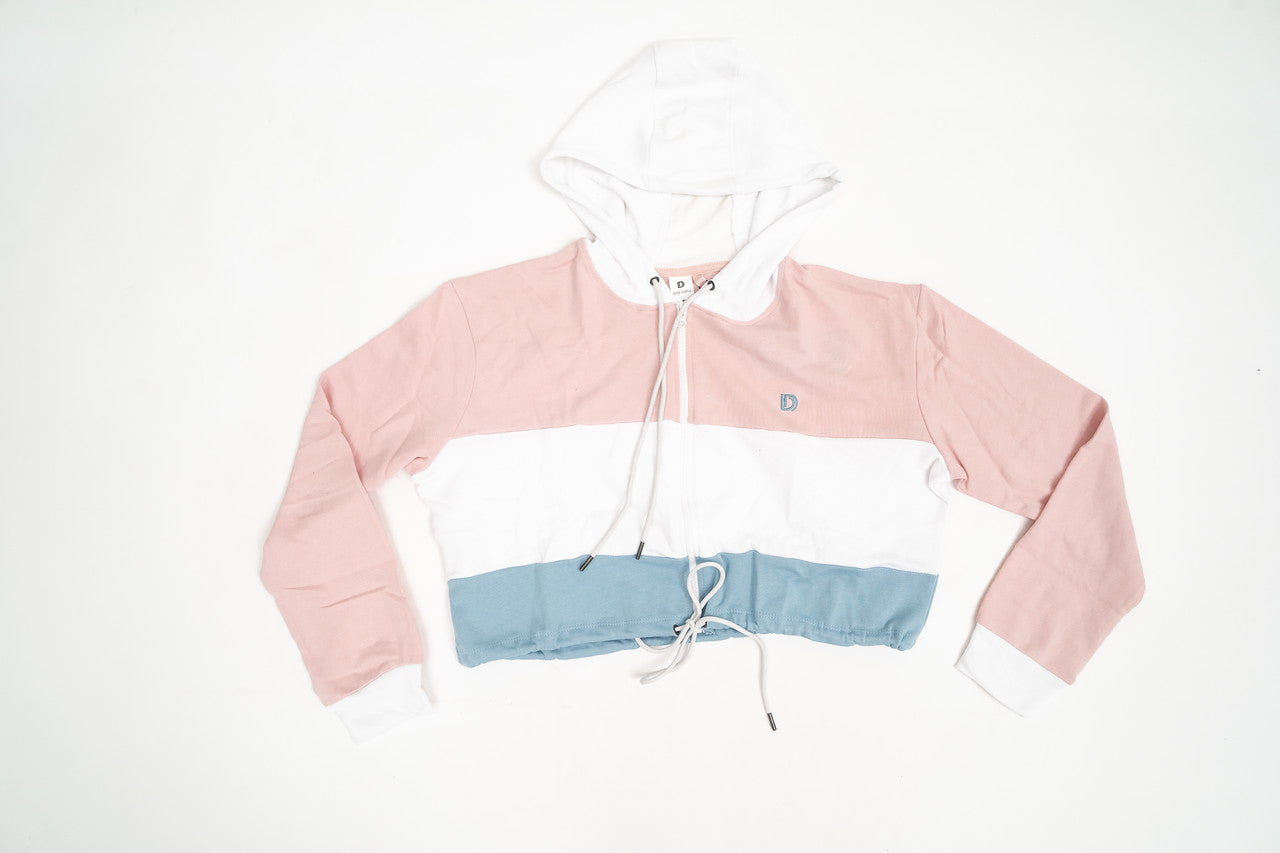 Dope Duffle Ladies Croptop hoodie shorts set