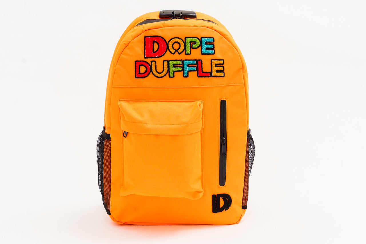 Dopeskill Backpack Dope Duffle Smell Proof Chenille Patch logo Backpack