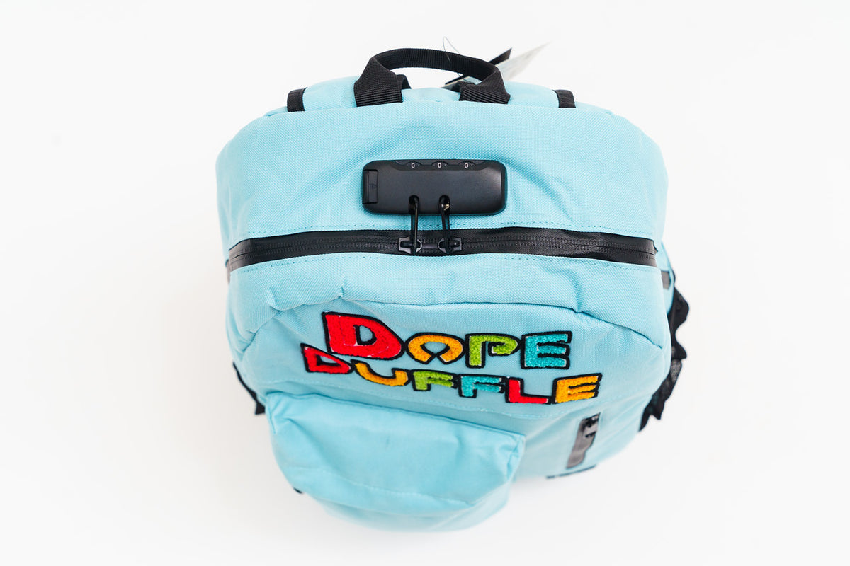 Dopeskill Backpack Dope Duffle Smell Proof Chenille Patch Logo Backpack