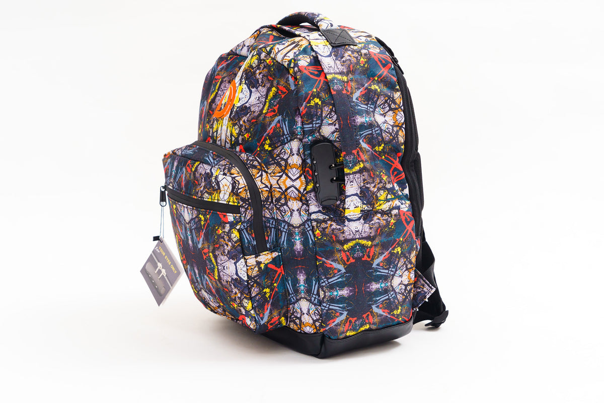 Dopeskill Backpack Dope Duffle Smell Proof Abstract Combo Backpack