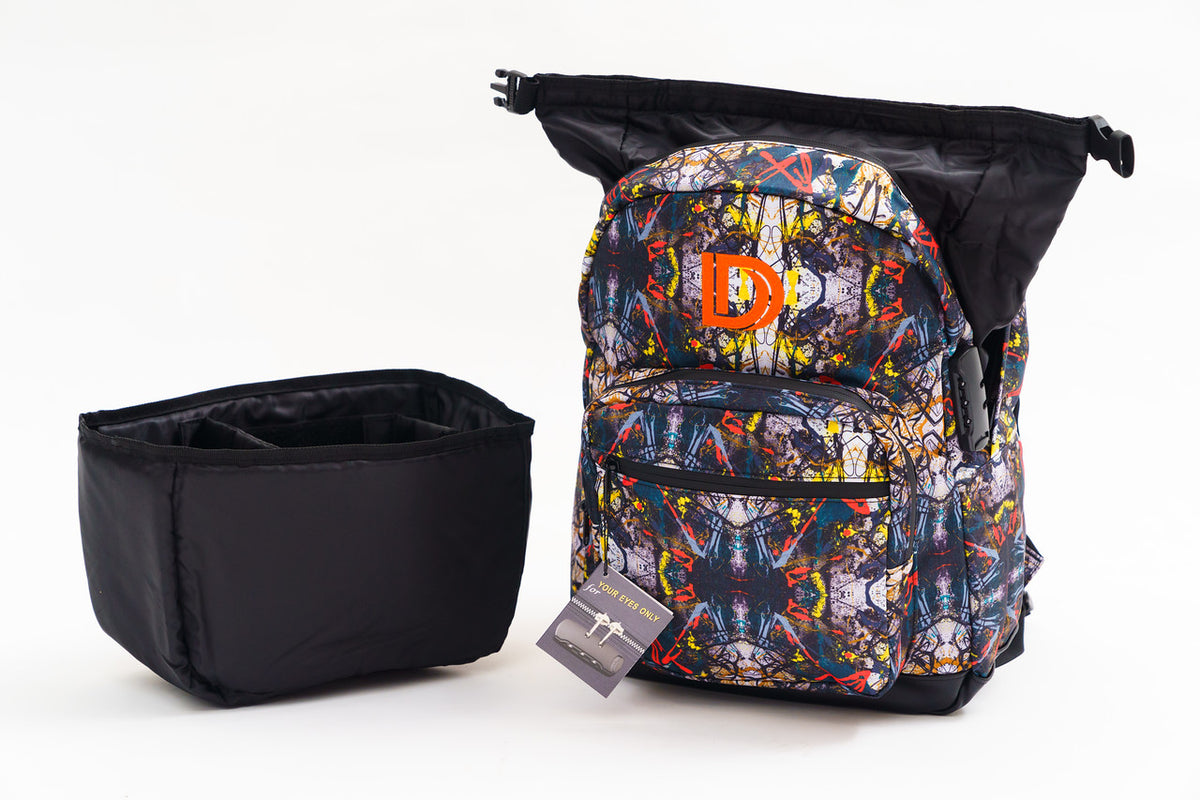 Dopeskill Backpack Dope Duffle Smell Proof Abstract Combo Backpack