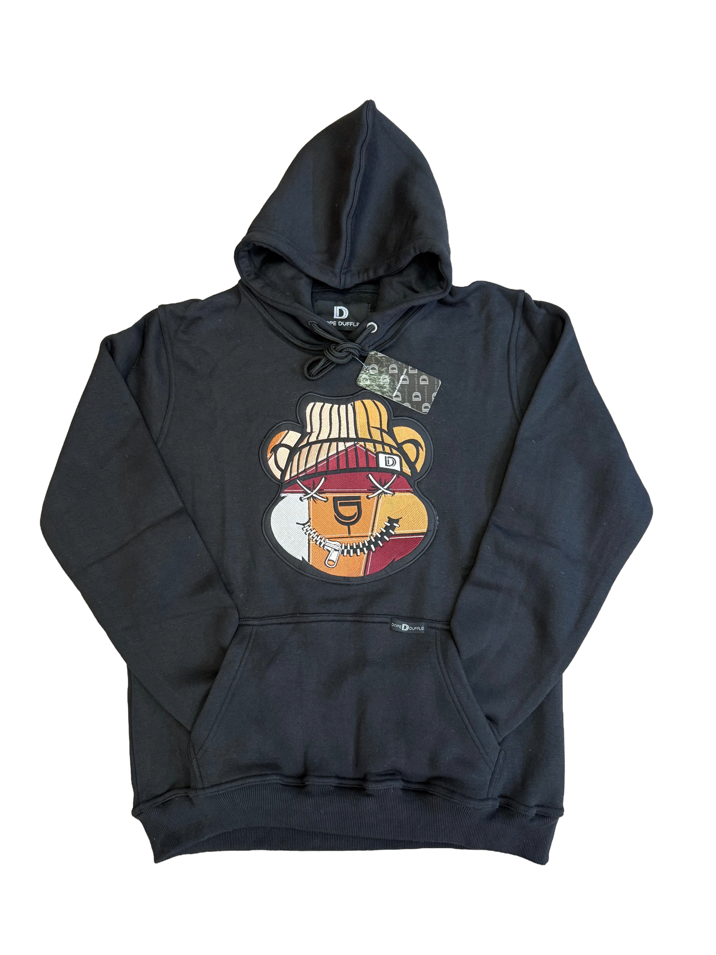 Bear hoodie Black