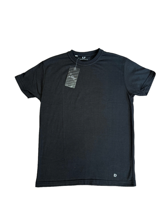 DD Blank Tee Black/white